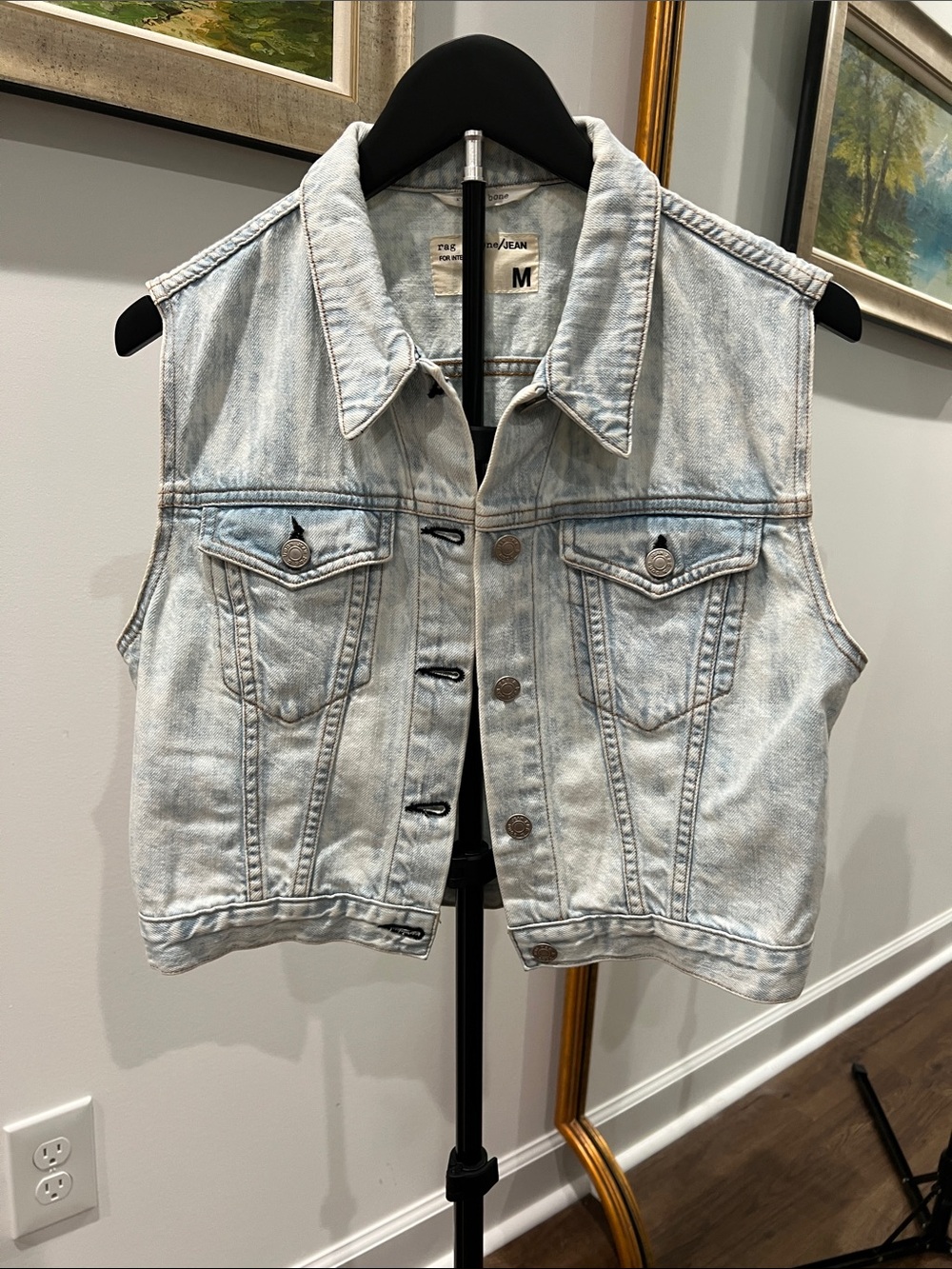 Rag and Bone Denim Vest
